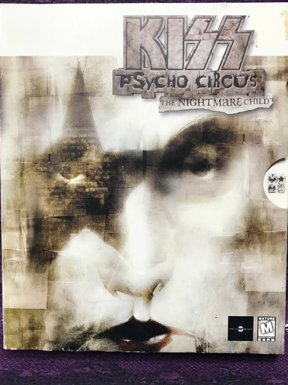 Kiss Psycho Circus The Nightmare Child CD Rom Game